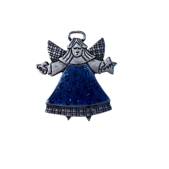 TC Jewelry - TC Vintage pewter Angel Brooch. Like new!